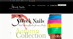 Desktop Screenshot of 3weeknails.com