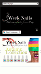 Mobile Screenshot of 3weeknails.com